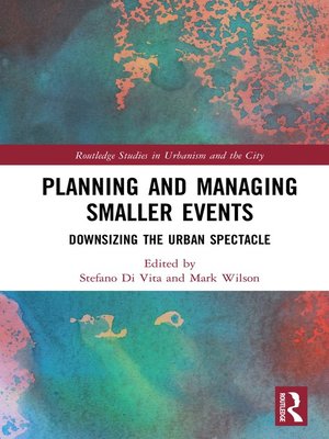 cover image of Planning and Managing Smaller Events